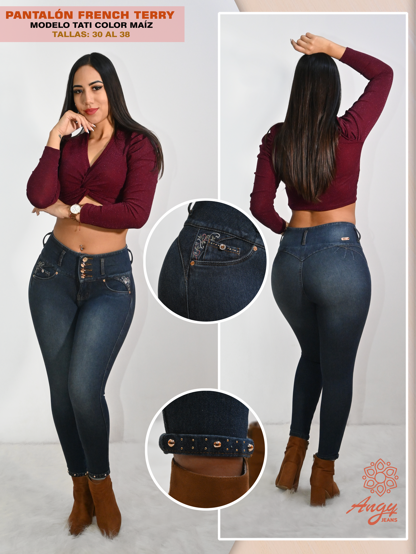 Jean Skinny Angy Jeans Tati Maíz