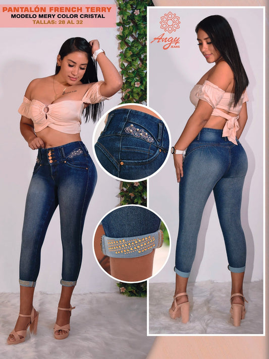 Jean Skinny Angy Jeans Mery Cristal